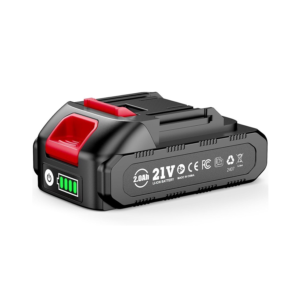 21V 2000mAh Rechargeable Battery for Blower Wrench Chainsaw Power Tool Makita Ok