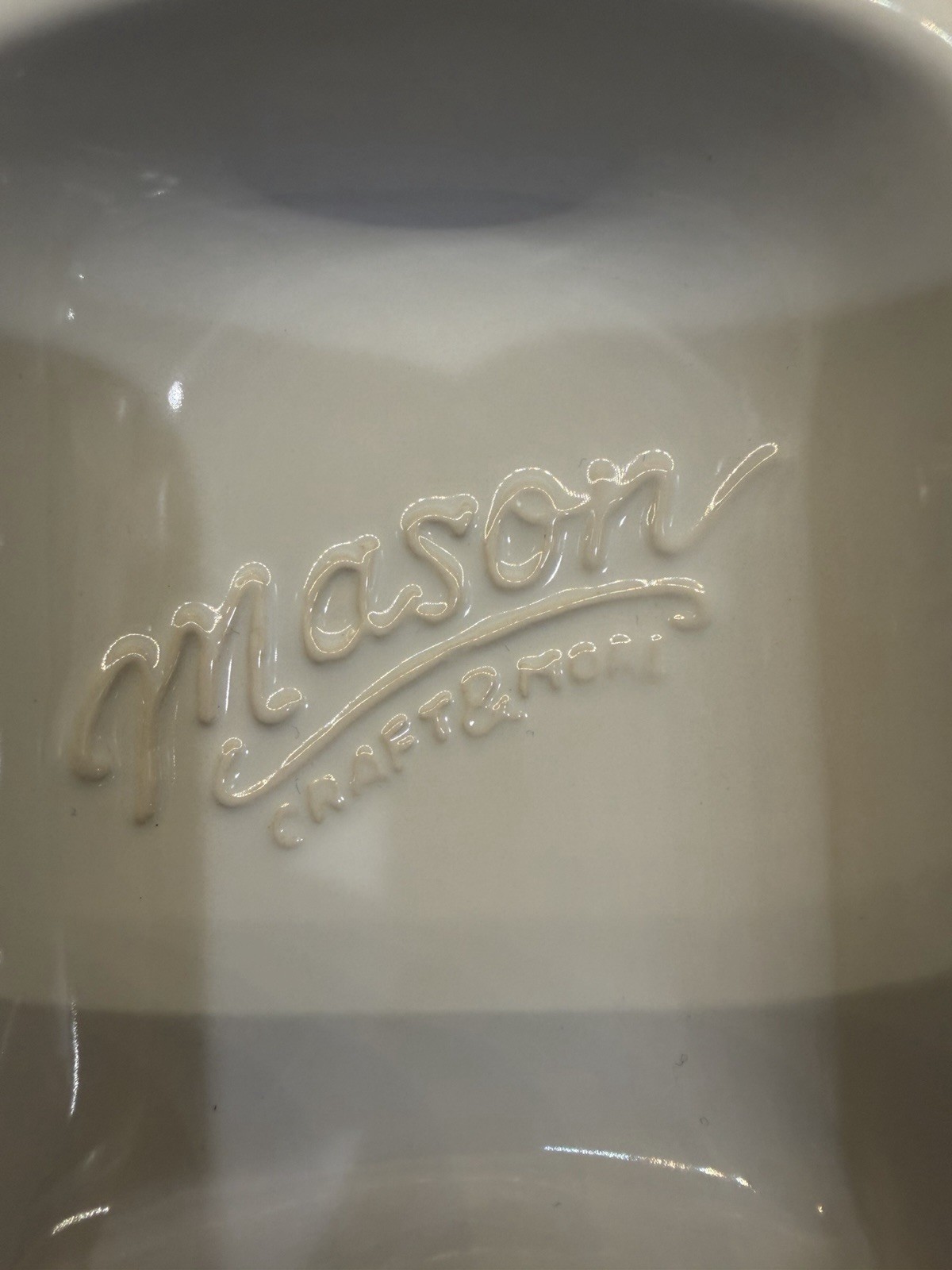 Mason Crafts Root White Ceramic Spoon Rest Modern Solid Less Than 10 in