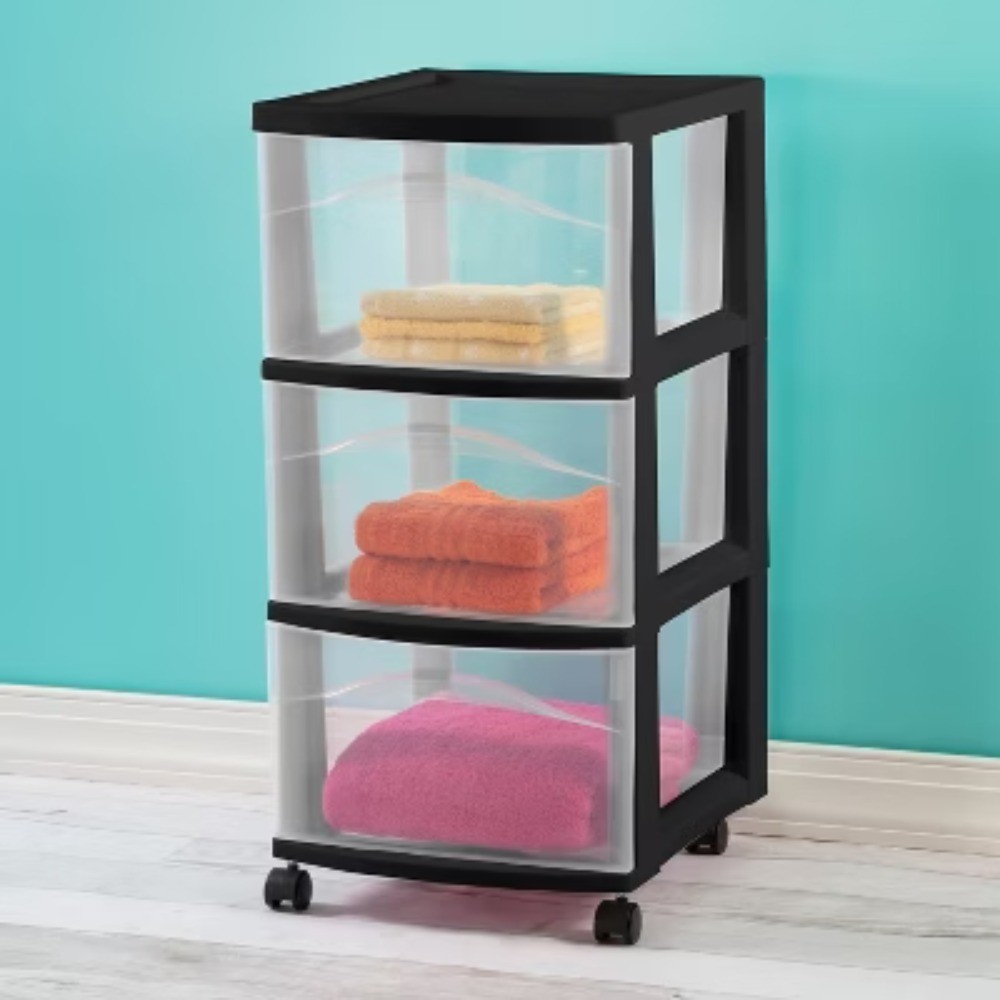 3 Drawer Medium Cart – Multi-purpose storage for lightweight items in any room
