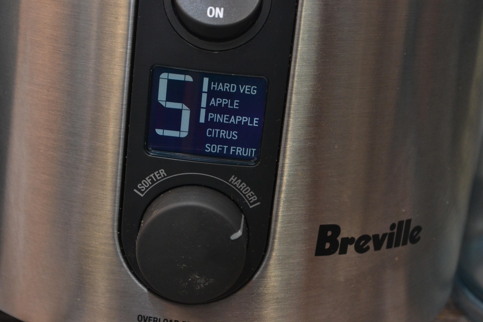 Breville Juicer BJE510XL Multi-Speed Fountain Centrifugal Juicer 900W Stainless