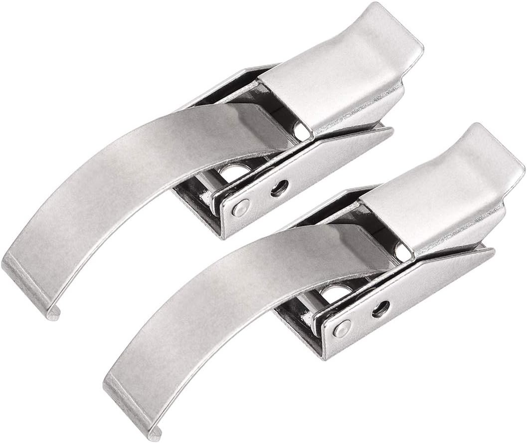 uxcell 1.83-inch SUS304 Stainless Steel Draw Toggle Latch with Silver