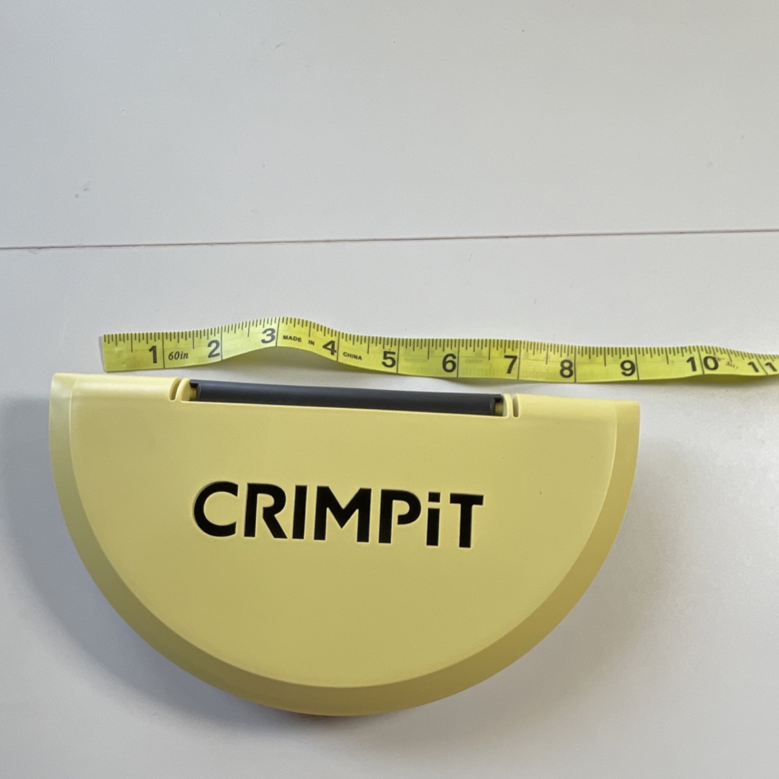 Crimpit Sandwich Crimper Crimpit Model Yellow Plastic Compact Less Than 10in