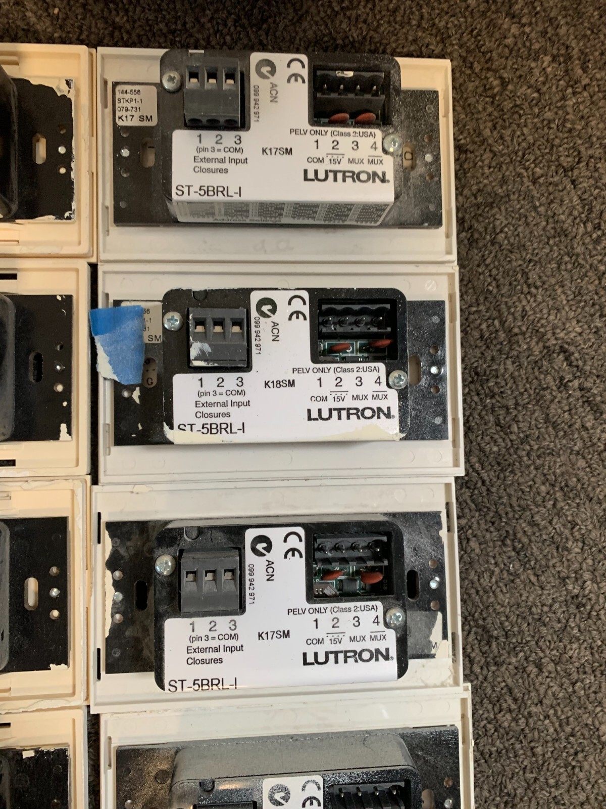 Lutron ST-5BRL-NI Lot Of 44 -Tested Working-30 Day Money Back