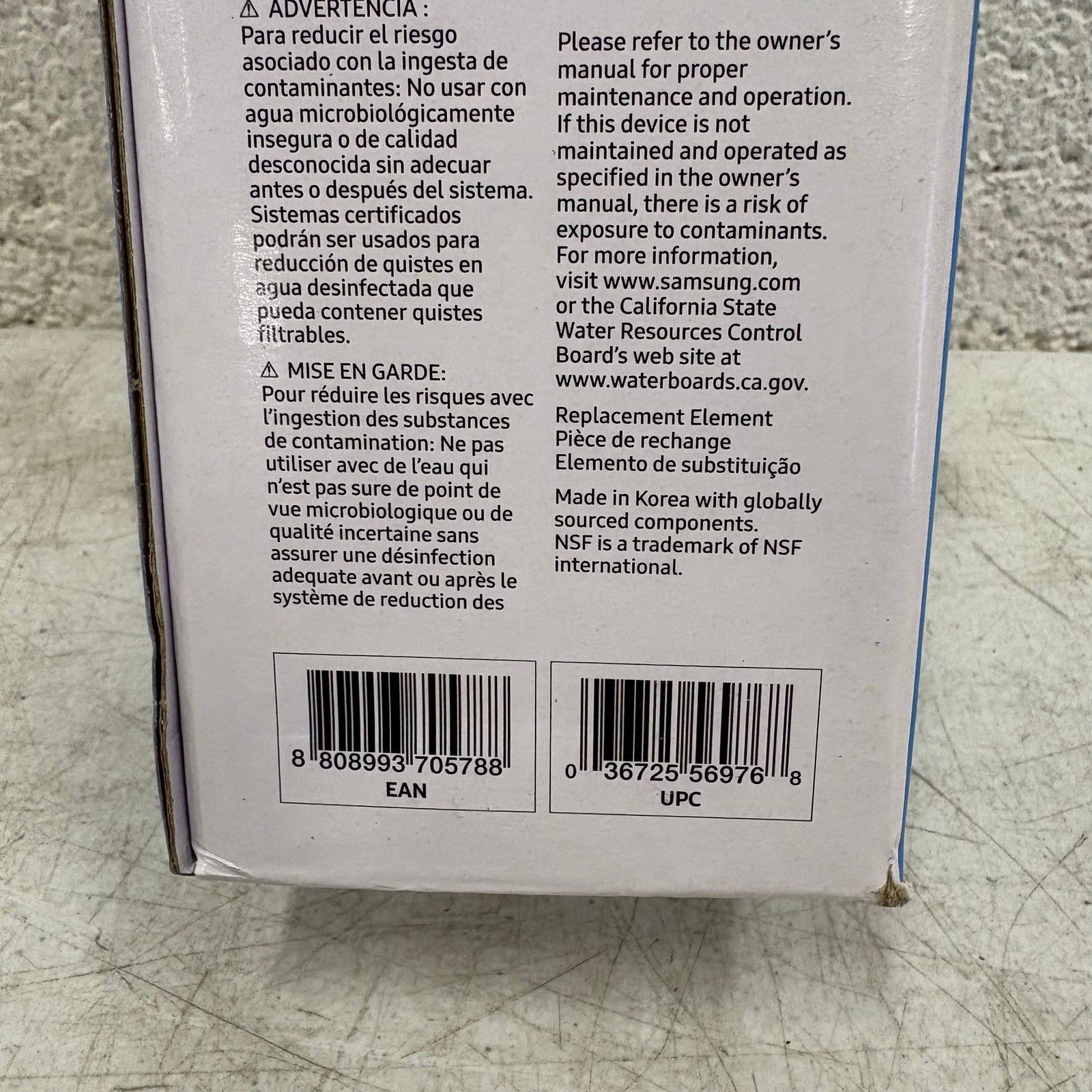 SAMSUNG Genuine Filter for Refrigerator 6-Months DA29-00020B HAF-CIN/EXP