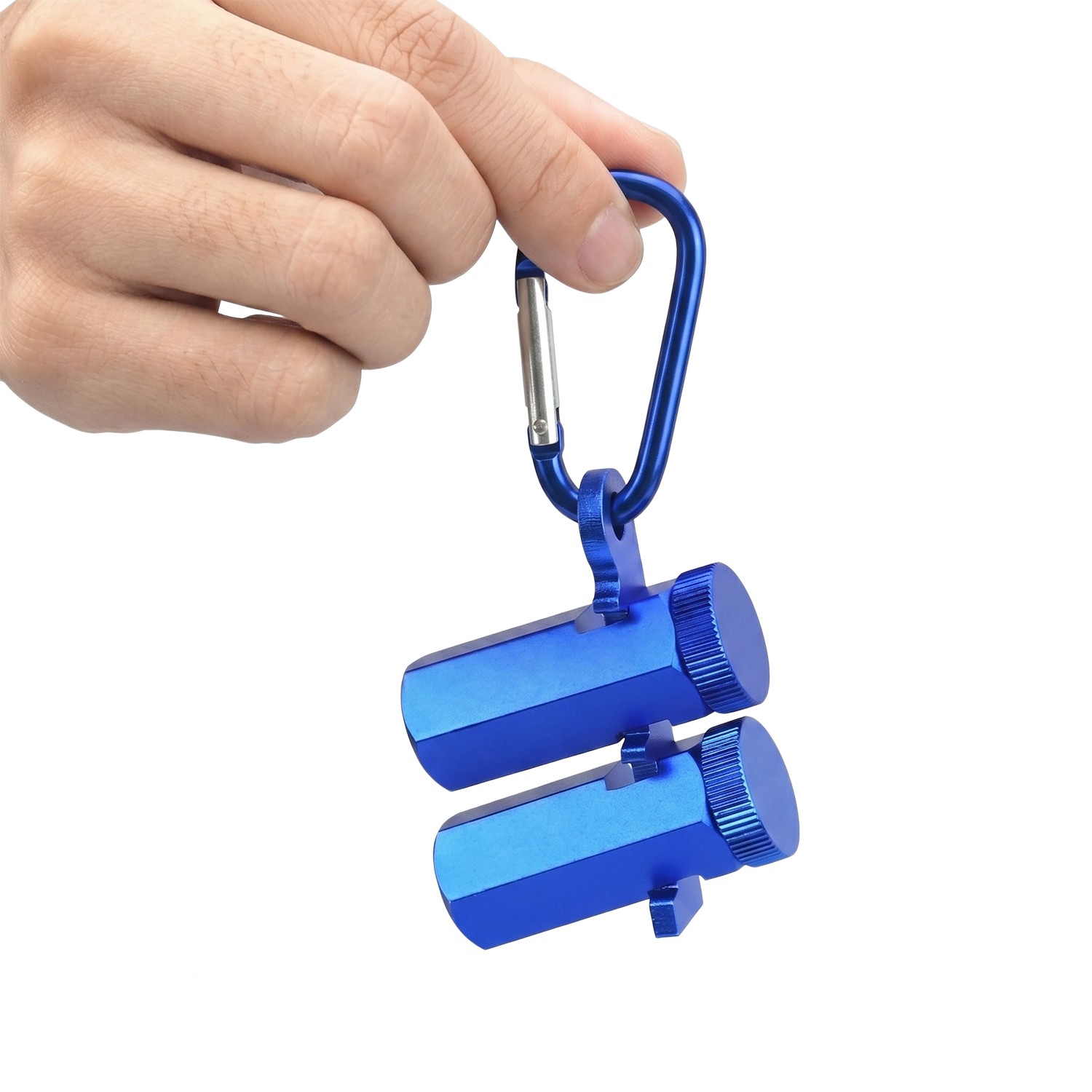 Tall Stair Gauges for Framing Square with Holder&Carabiner Knobs,Versatile Circu