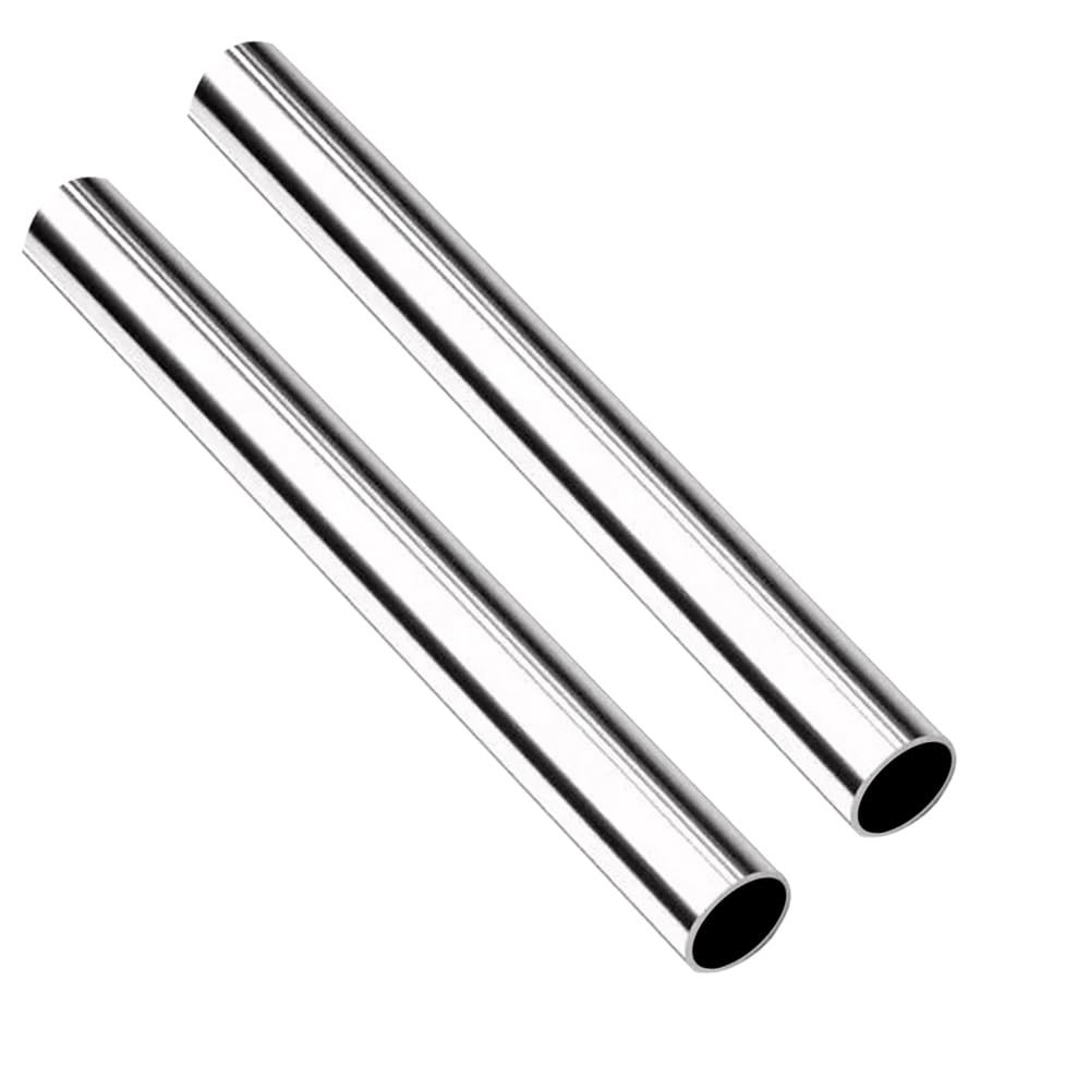 2 Pcs 1/2 OD 304 Stainless Steel Tube, 16 Long, Thickened 304 Stainless Steel