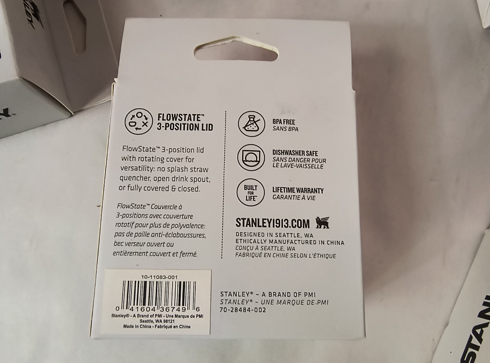 NEW Stanley The Flowstate Quencher H2.0 Tumbler Lid *LOT OF 6 Lids & STRAWS NIB