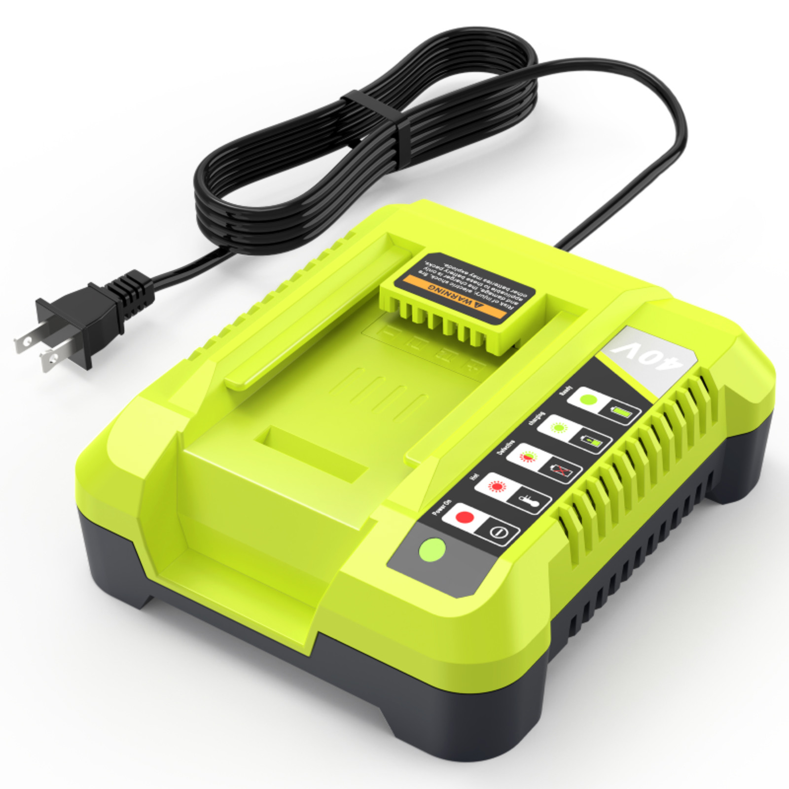 40V Fast Rapid Charger for Ryobi Lithium-ion Battery 40Volt OP401 OP4060 OP4050