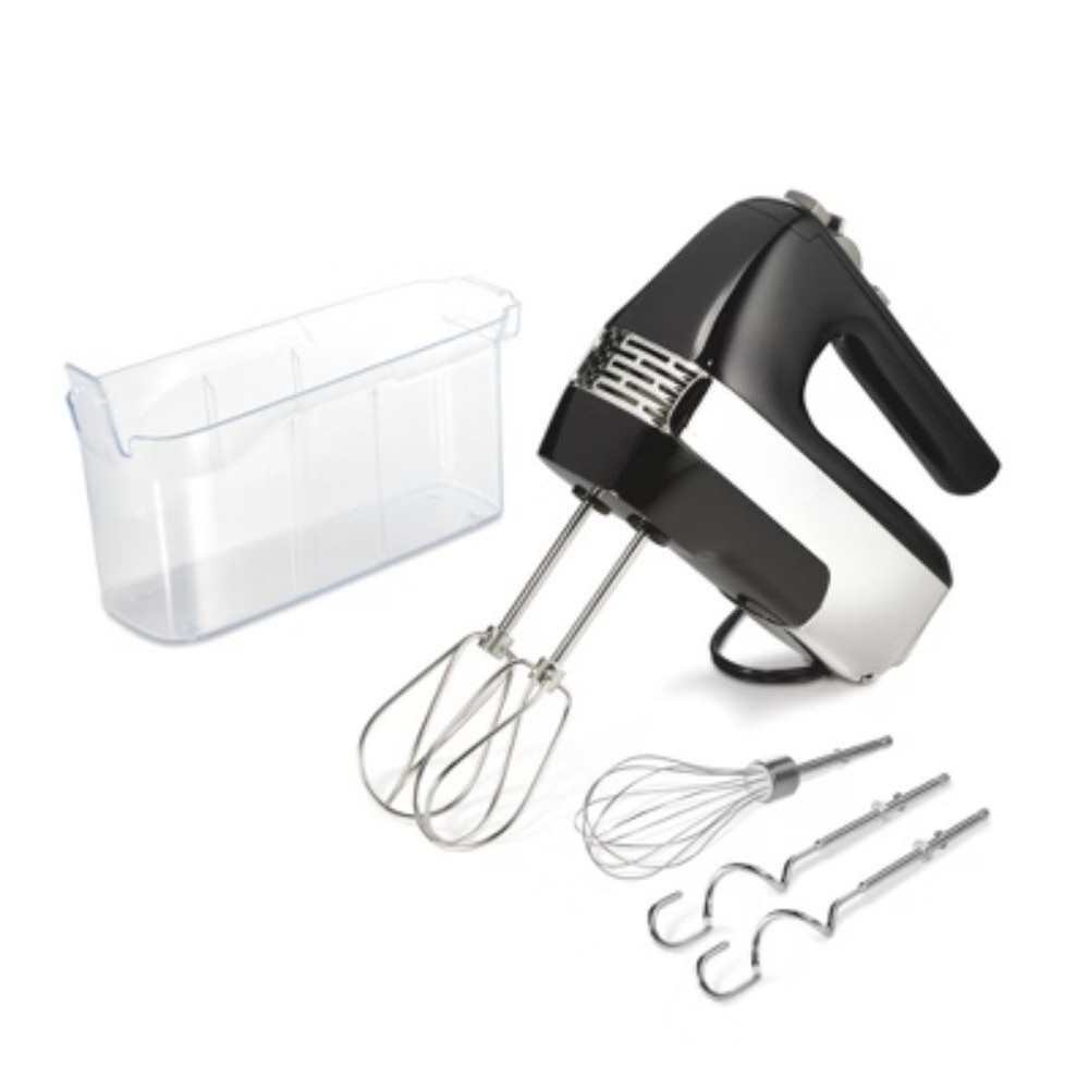 Hamilton Beach 250W 6-Speed Hand Mixer, Dishwasher-Safe Parts