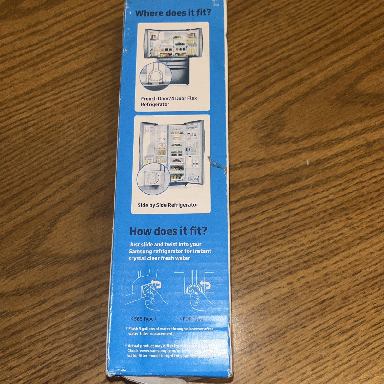 SAMSUNG Water Filter for Refrigerator Water and Ice DA29-00020B, 1 PACK Sealed