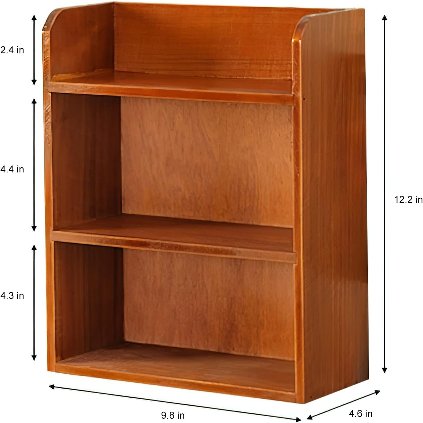 3 Tier Vintage Display Shelf – Freestanding or Wall Hanging Decorative Storage