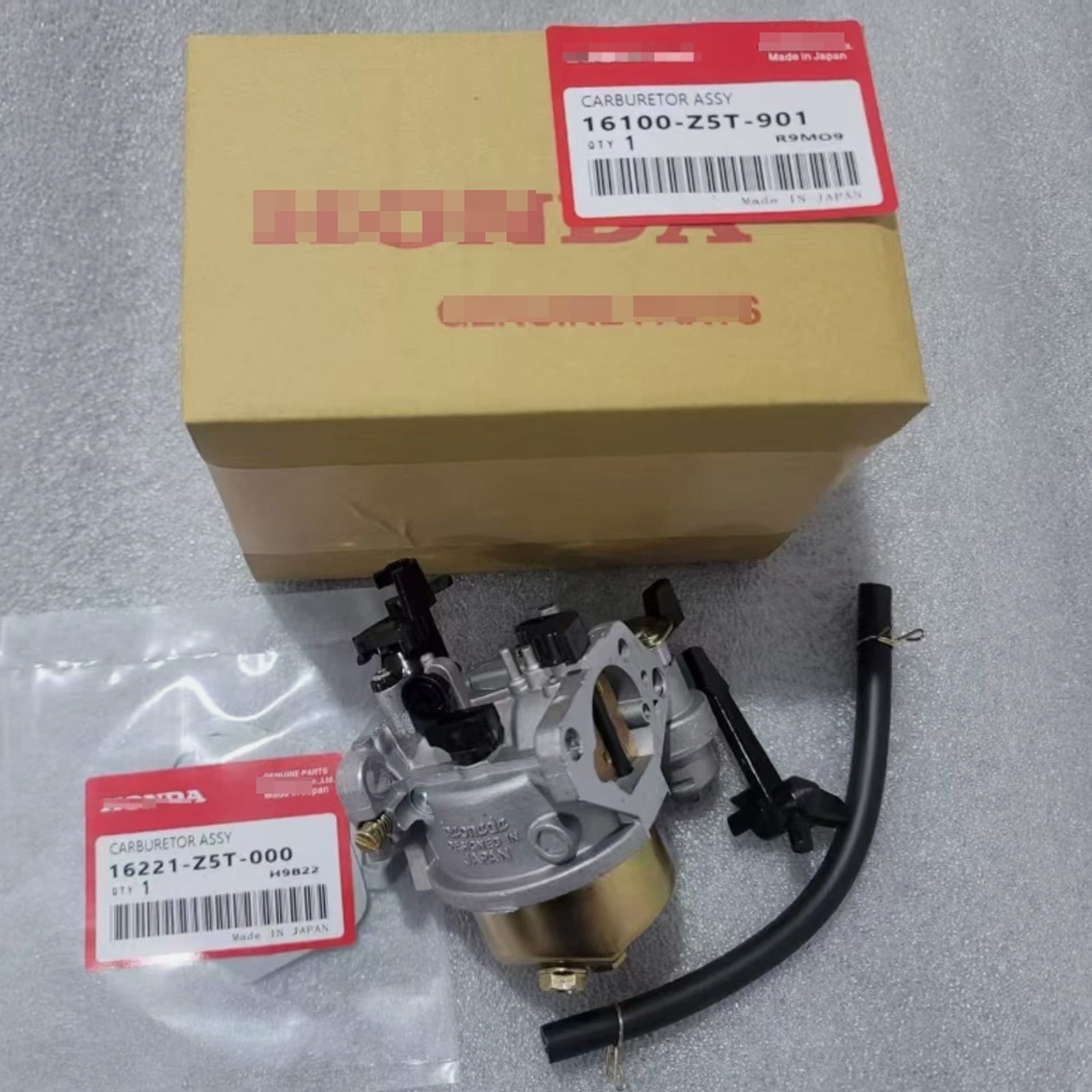 OEM Carburetor 16100-Z5T-901 Fits for Honda GX390 13HP GX340 11Hp Engine