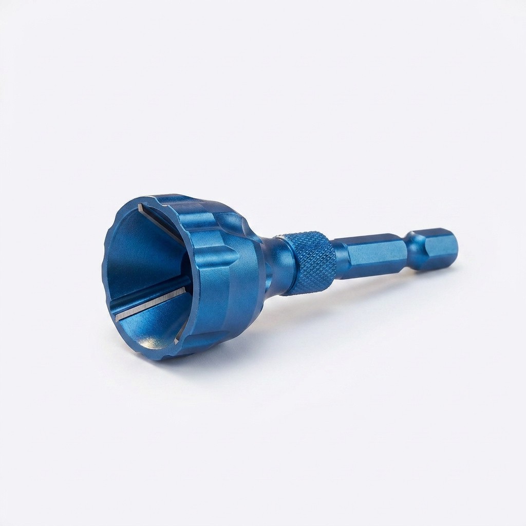 Tungsten Steel Drill Bit Deburring External Chamfer Tool Hex Shank Remove Burr