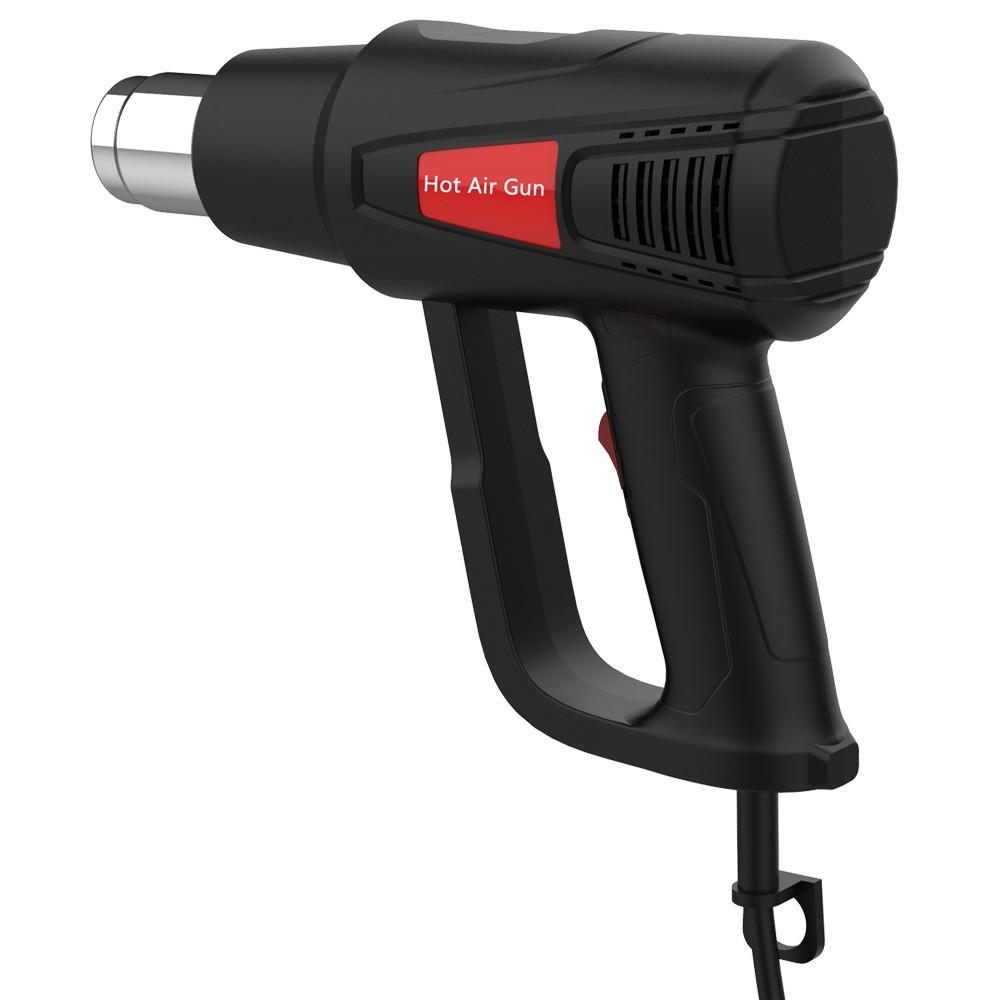 2000W Heat Gun Fast Heat Hot Air Gun Kit with 4 Nozzles Dual Temperature Setting