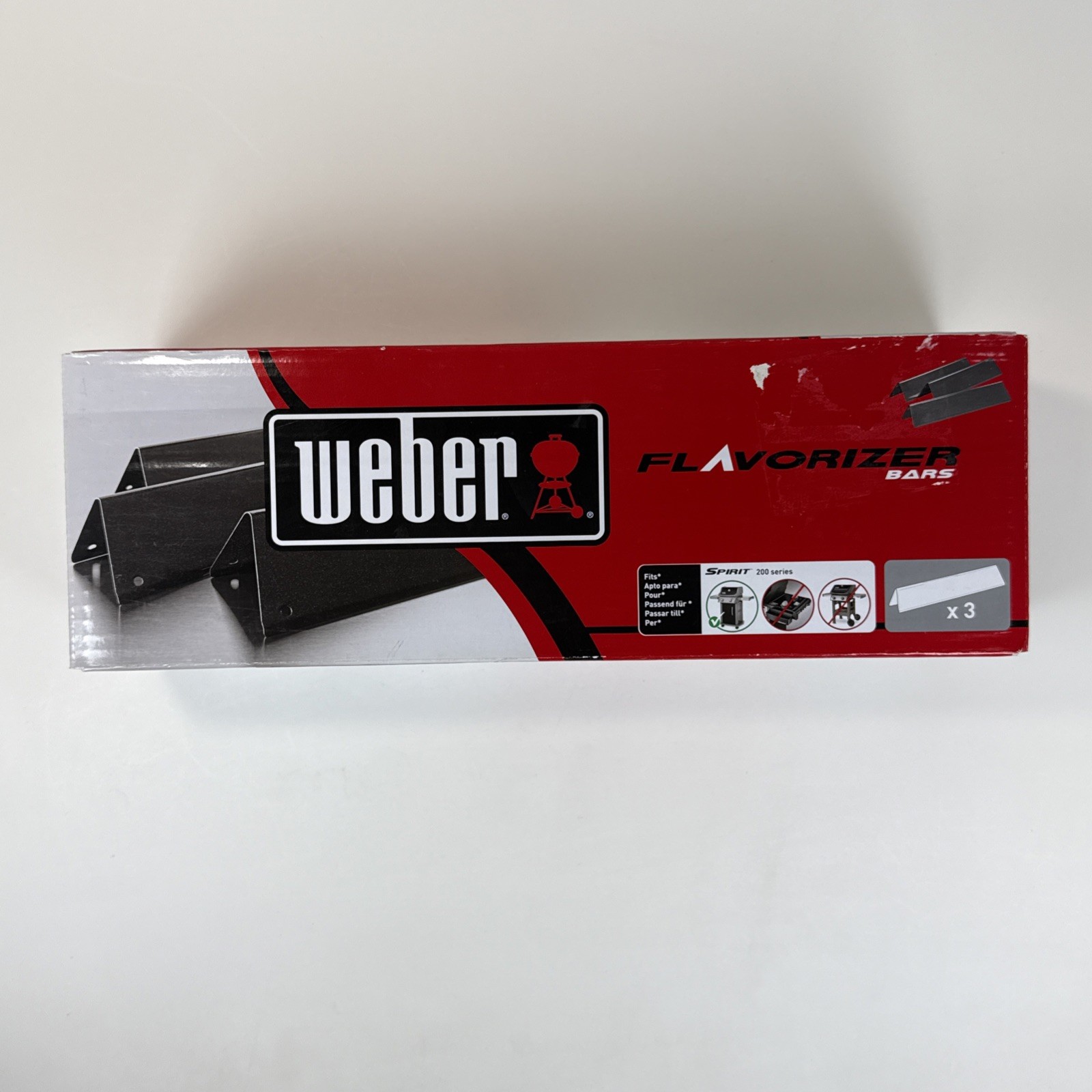 Weber 7635 Replacement Flavorizer Bars, 15.3 in for Spirit 200 Series Grill