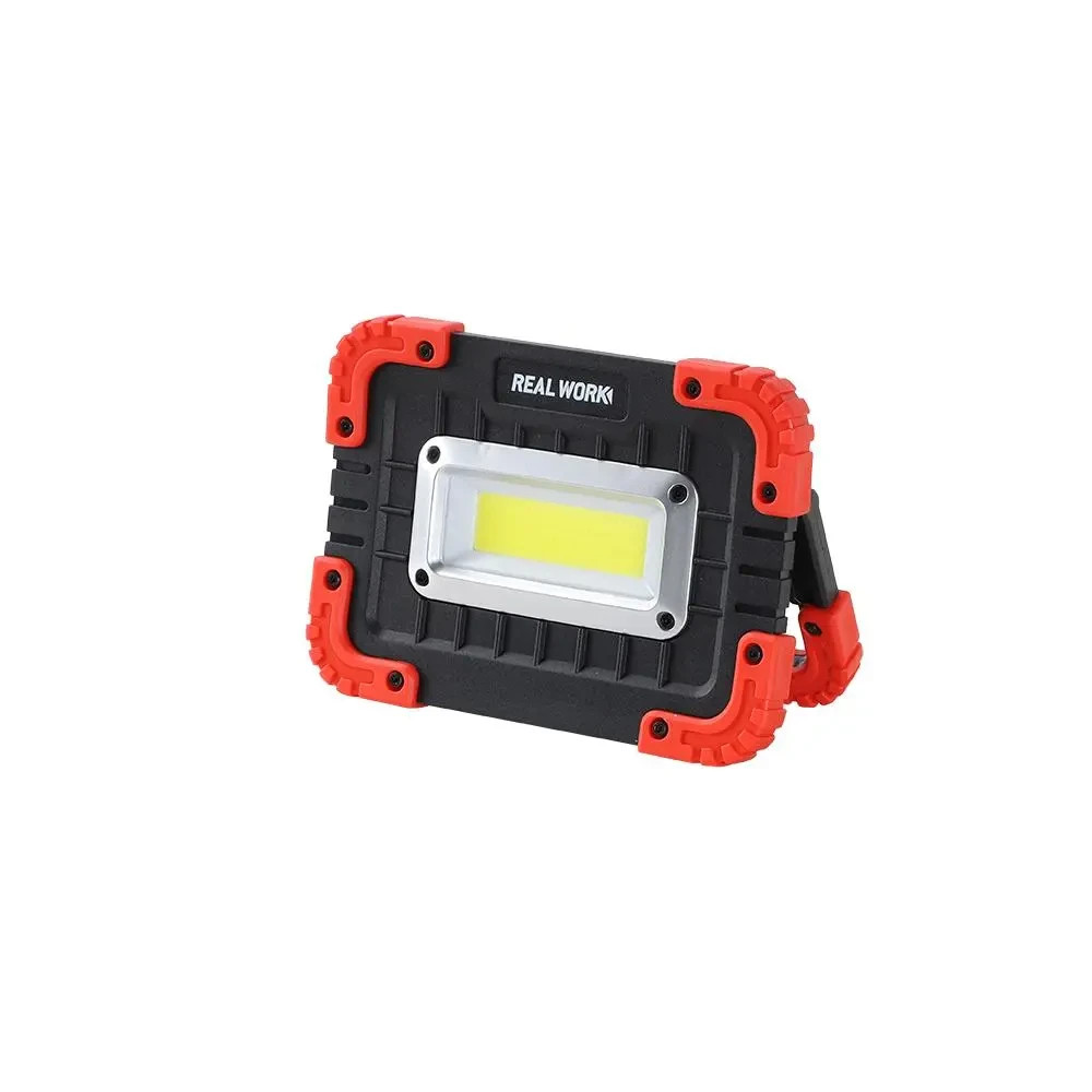 2000 Lumen Portable LED Work Light Foldable Handle w/6AA Battery (see video) NEW