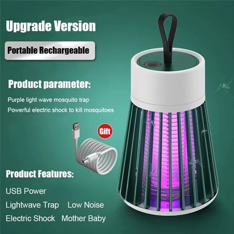 Electric Fly Bug Zapper Mosquito Insect Killer LED Light Trap Pest Control Lamp