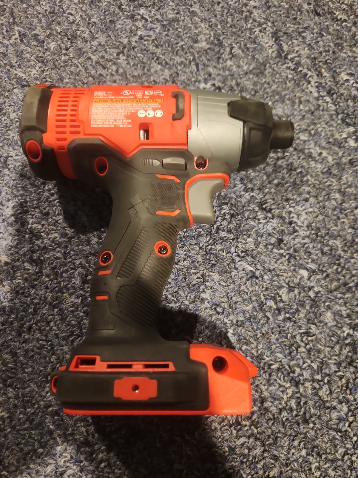 Craftsman V20 Drill and Hex Bit Driver Set W/ 2 1.3AH Batteries and Charger Used
