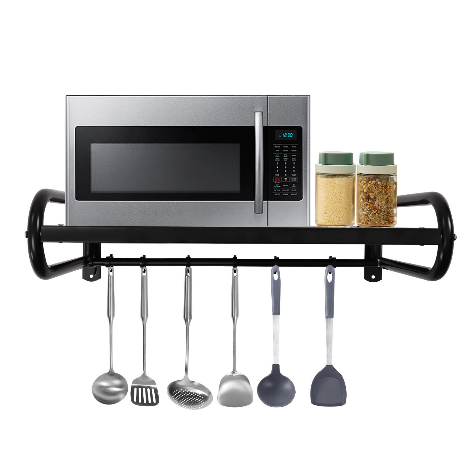 Carbon Steel Wall Shelf Metal Shelving Heavy Duty Commercial or Household Grade