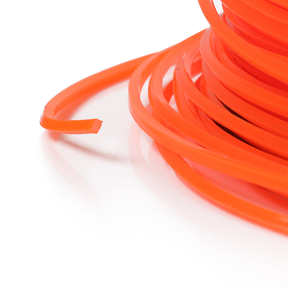 Trimmer Line 5lb .095 Square String Spool Commercial Grade 1850ft Fit Echo Stihl