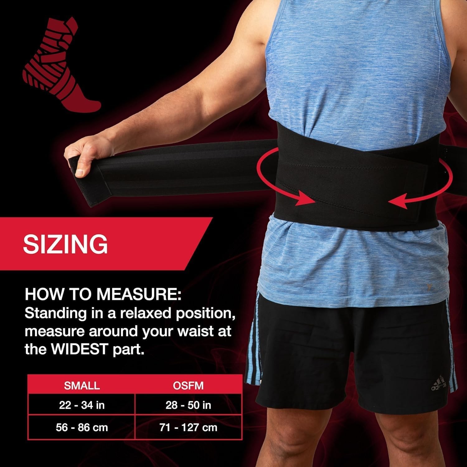 MUELLER Sports Medicine Adjustable Back Brace, Ideal for Upper and Lower…