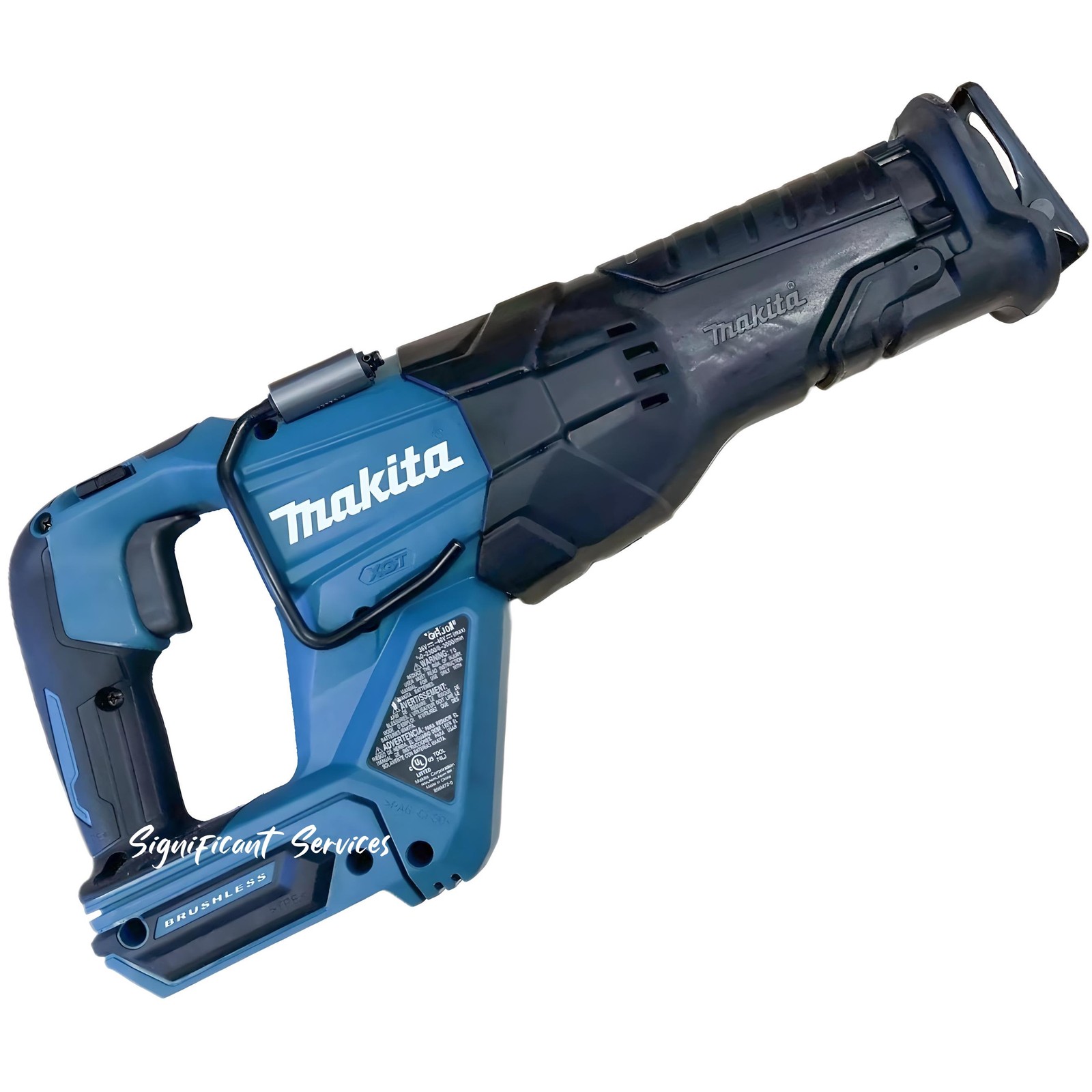 New Makita GRJ01Z 40V Max XGT Li-Ion Brushless Cordless Reciprocating Saw