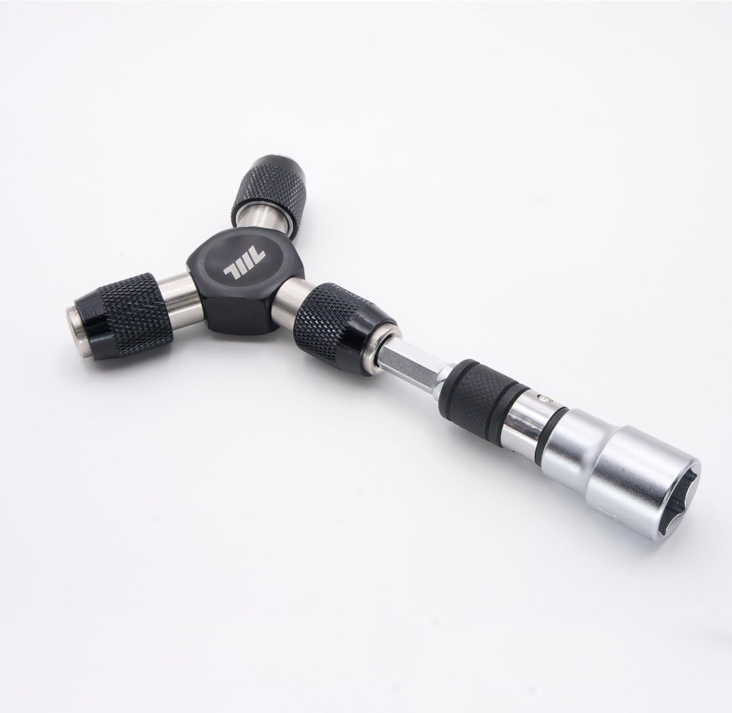 2 In 1 Adapter Hex End Swap Square Sockets In For Hex Bits With A Flick Of Finge