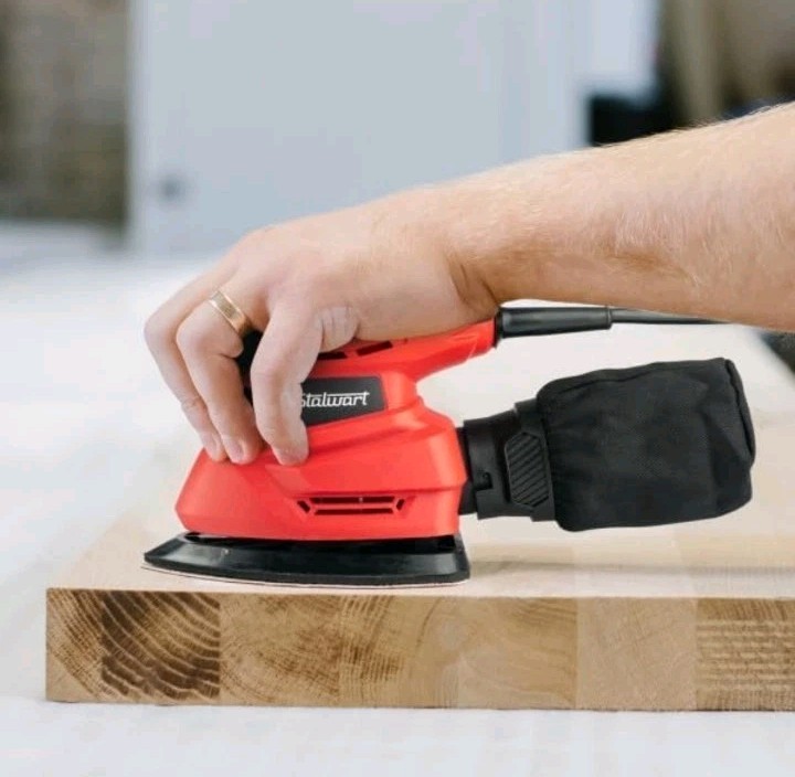 Stalwart 14000RPM Mouse Detail Electric Sander With Dust Collection System