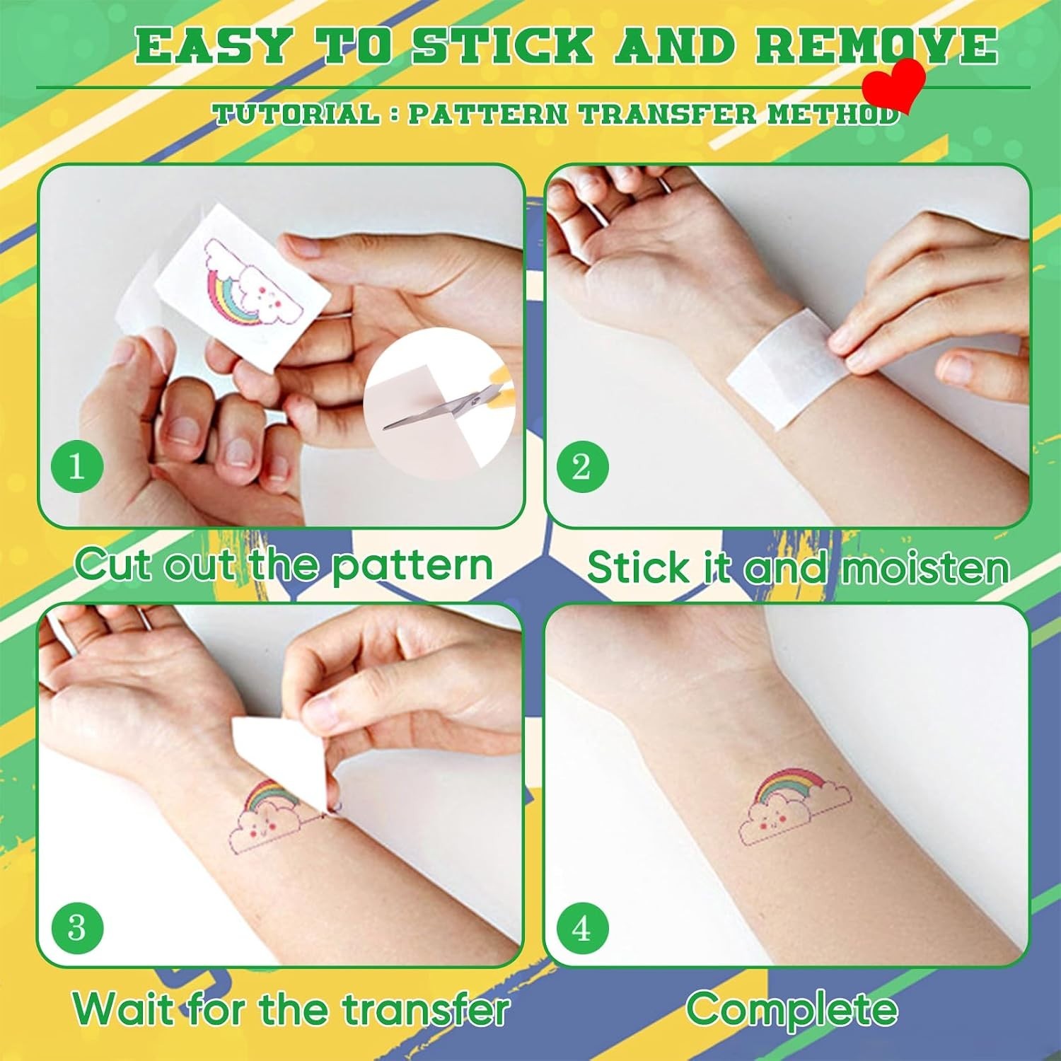 45 Pcs Soccer Tattoos for Kids, Teens, Adults – World Cup 2026 Merchandise, W…