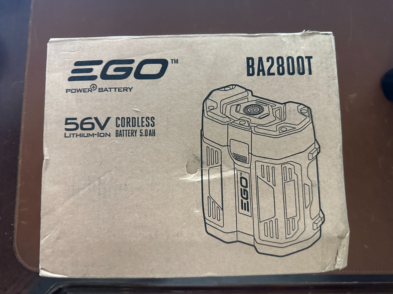 Genuine EGO POWER+ BA2800T 56V 5.0 AH Battery w/ Fuel Gauge Original OEM