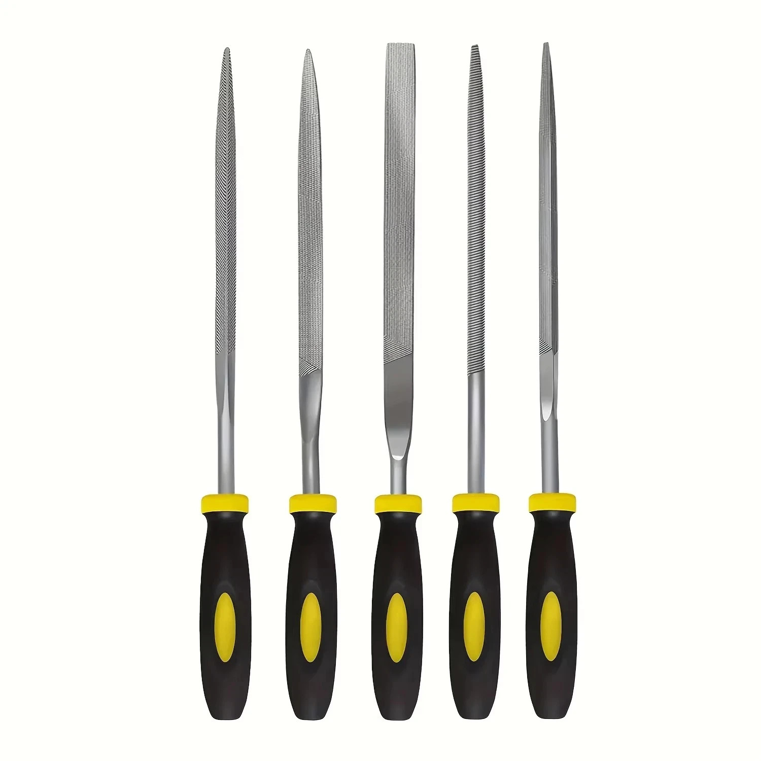 5Pcs Metal Needle File Set Small Hardened Carbon Steel File Mini Hand Metal Tool