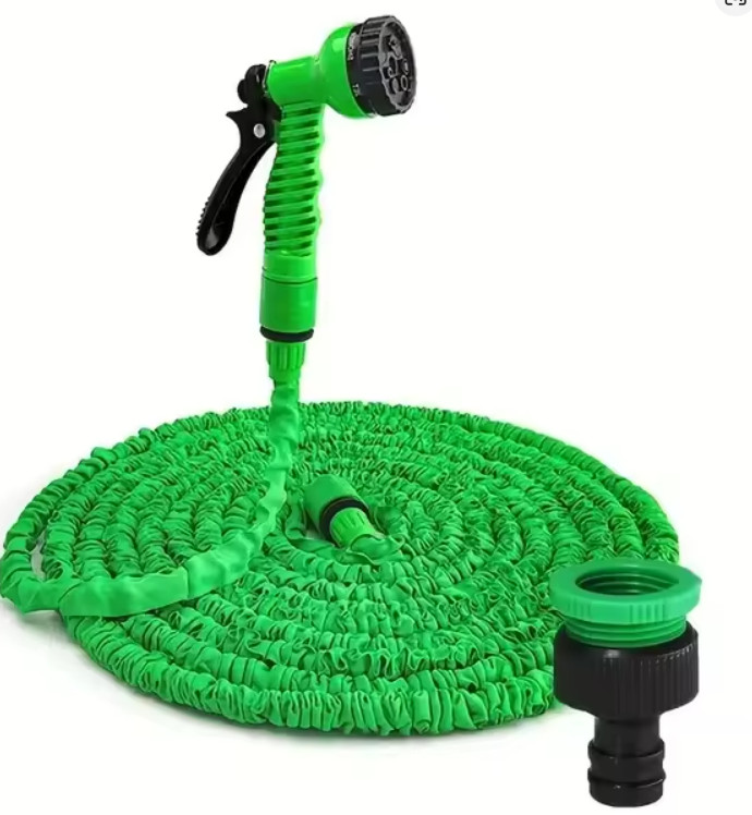 Expandable Garden Hose with Spray Nozzle Flexible Magic Hose Fast Ship USA