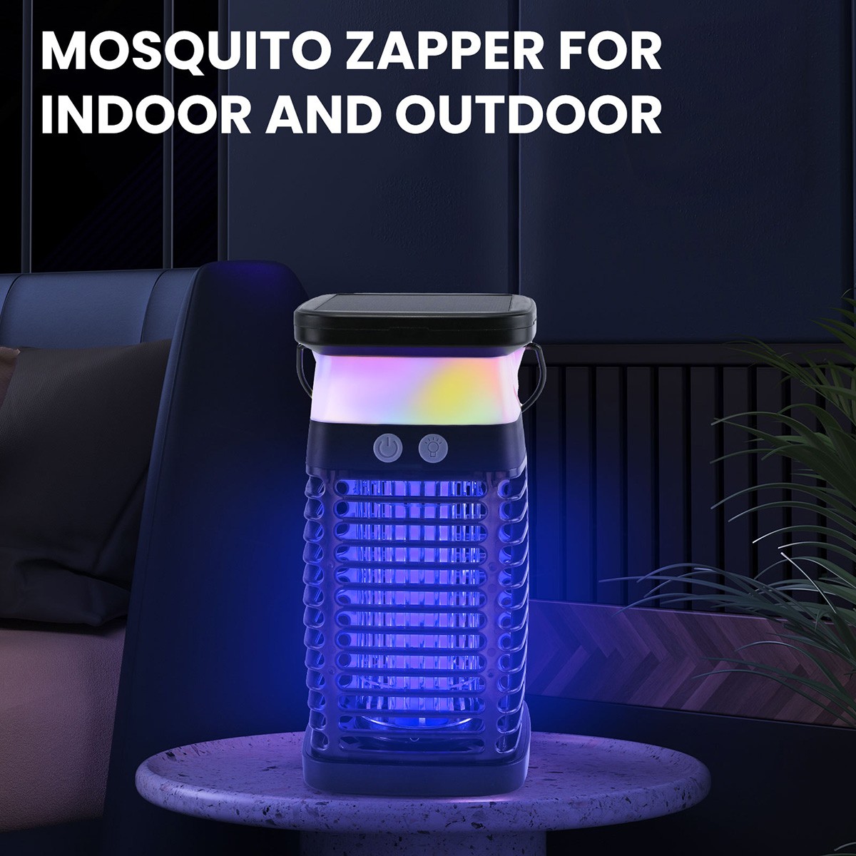 Electric Fly Bug Zapper Mosquito Insect Killer LED Light Trap Pest Control Lamp