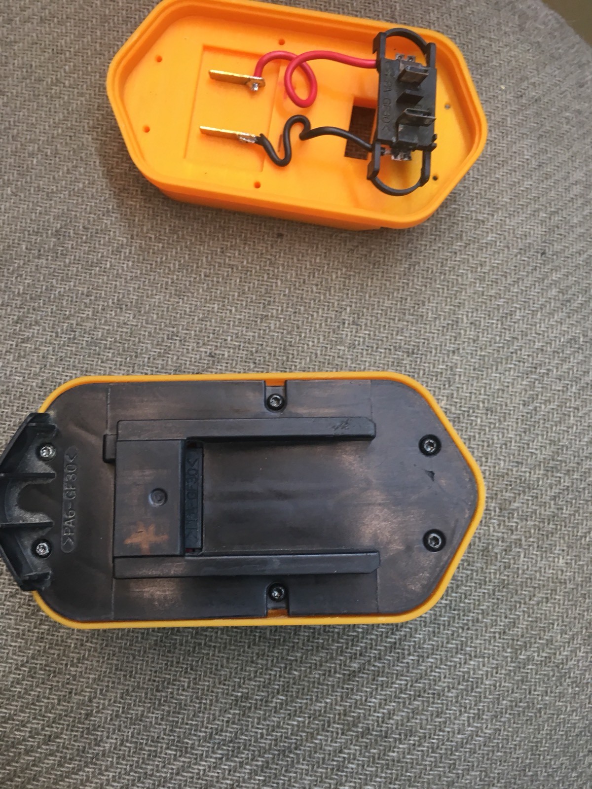 Porter Cable battery adapter 19.2v NICAD to 20v dewalt lithium Kit