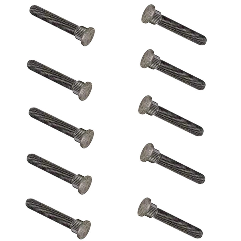 1″ longer Extended Wheel Studs for 1964-2004 Mustang 1973-1987 Chevy C10,10 Pcs