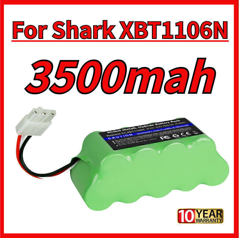 1-2Pcs 3.5Ah Vacuum Battery for Shark XBT1106N SV1110 SV1110N SV11O6N Ni-Mh Tool