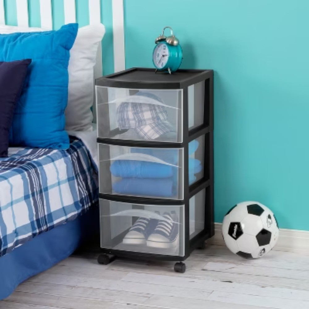 3 Drawer Medium Cart – Multi-purpose storage for lightweight items in any room