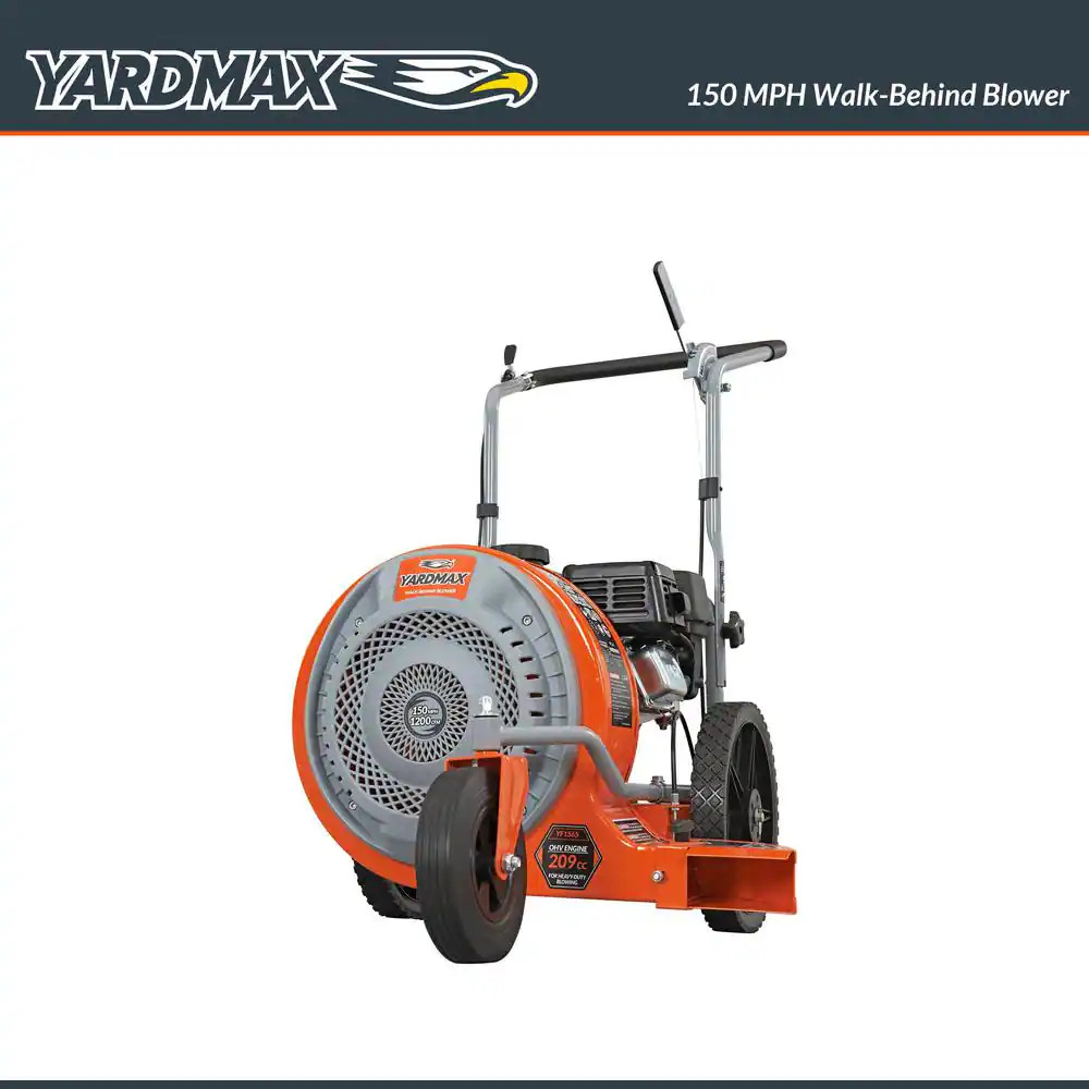 150 MPH 1200 CFM 209Cc Walk-Behind Leaf Blower