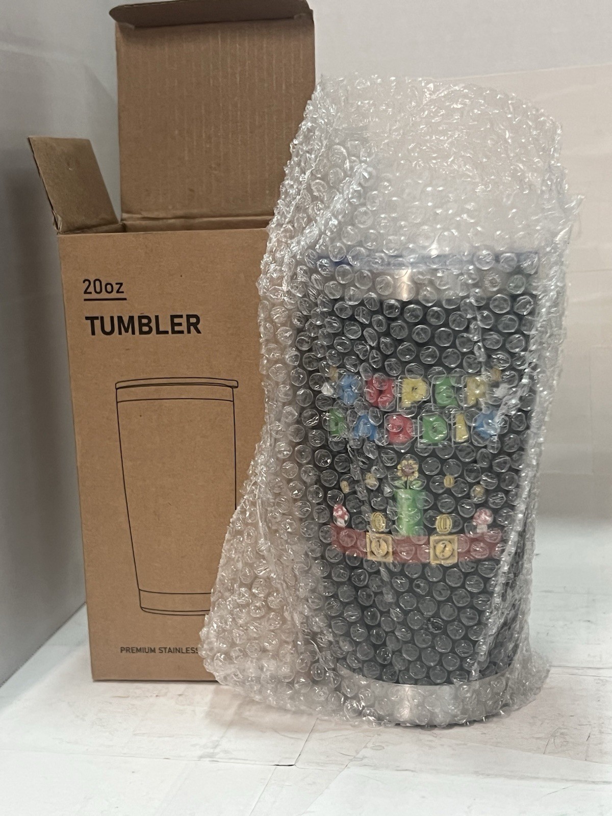 SUPER DADDIO 20oz Travel Mug Stainless Steel Double Wall Tumbler