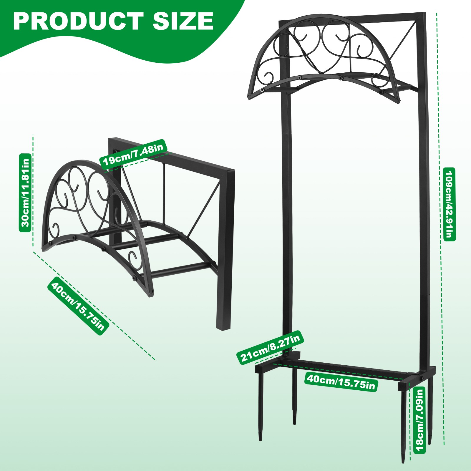 Garden Water Hose Holder 150FT Hose Heavy Duty Hose Storage Stand Rack for Lawn