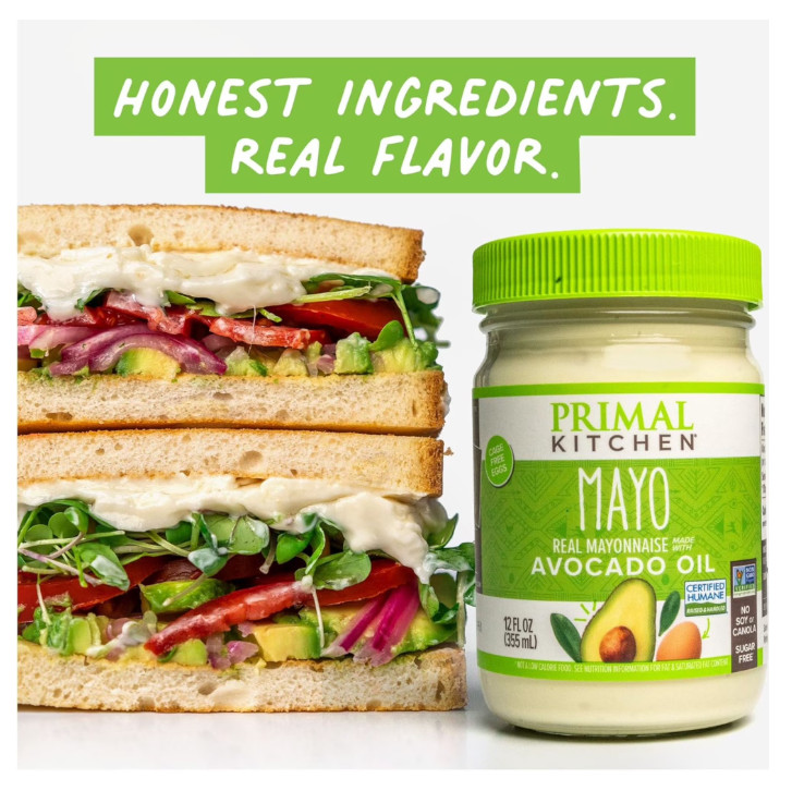 Primal Kitchen Original Mayo Made with Avocado Oil 12 oz USA FAST FREE SHIP