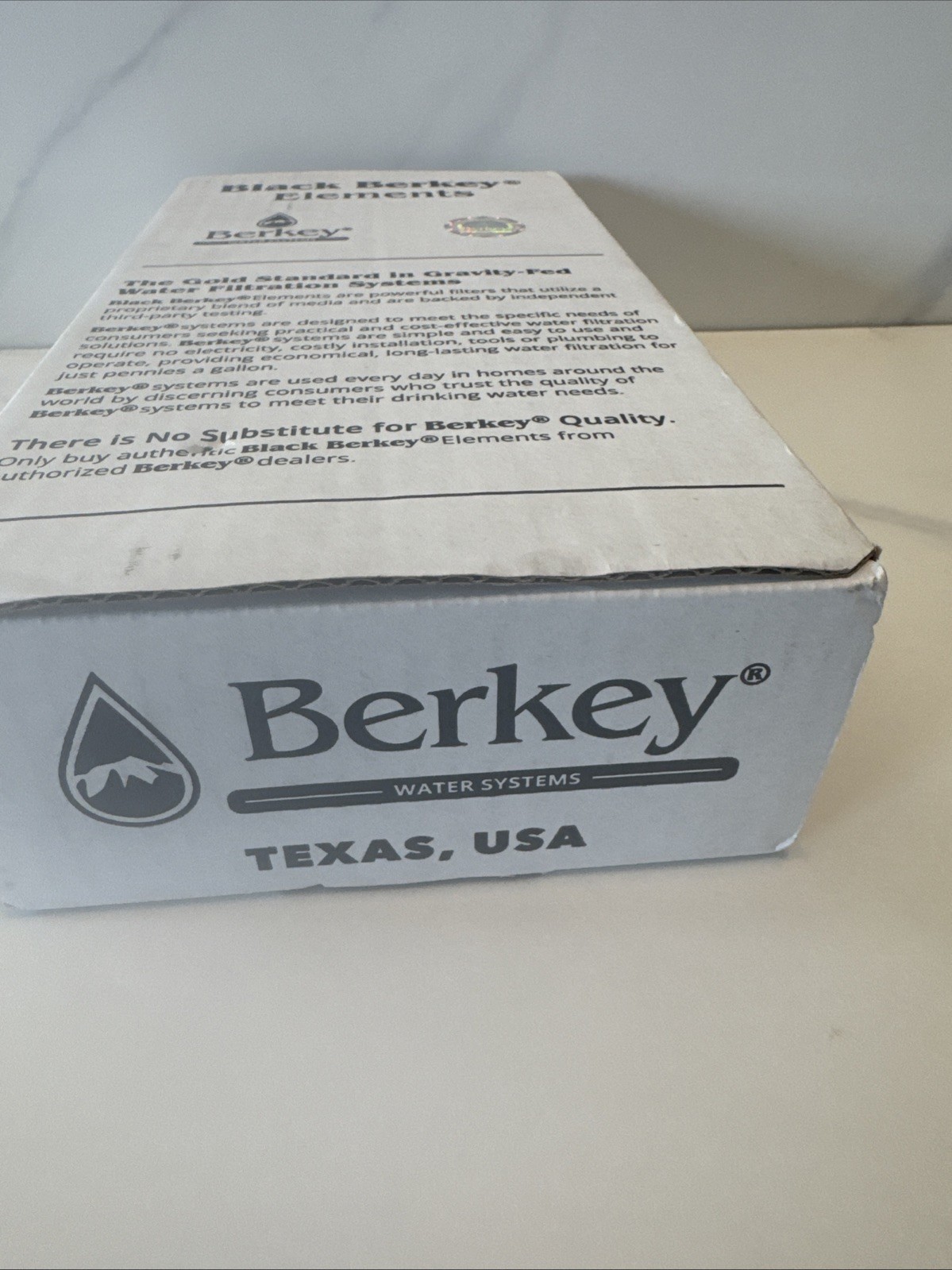 BERKEY Water Systems Black Berkey Elements Purification Filtration Pack of 2 New