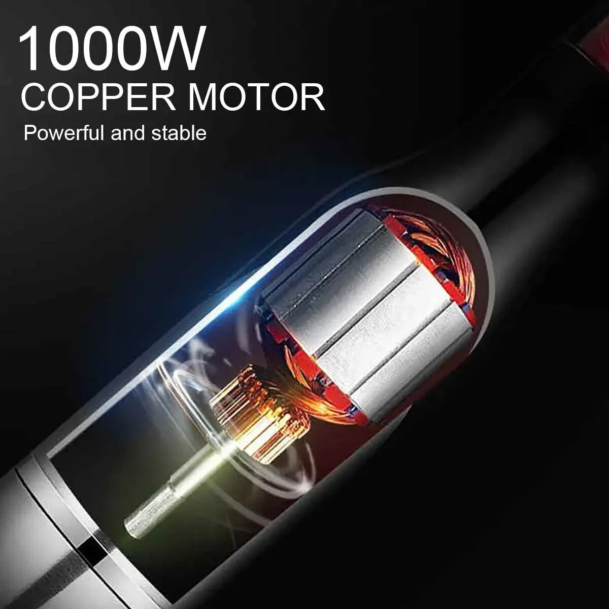 1000W 5 Speed 5 In 1 Immersion Electric Hand Blender Stick Chopper Mixer Juicer