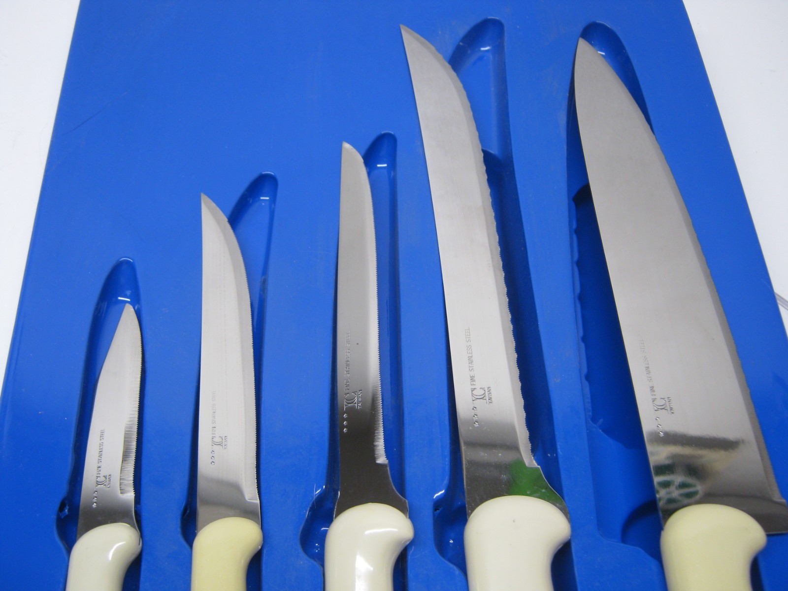 Marmalade Goose Lifetime Cutlery Serrated Chef Knives Set Granny Core w Box