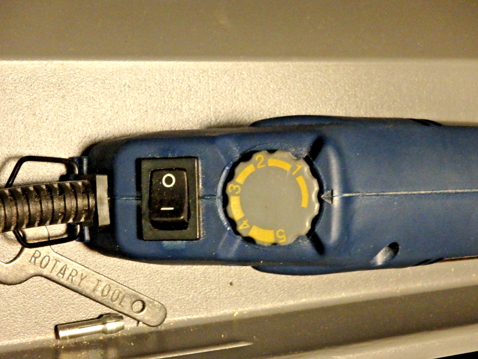Ryobi HT20VSK Corded Rotary Tool Kit Variable Speed 8000-23000 RPM Case Engrave