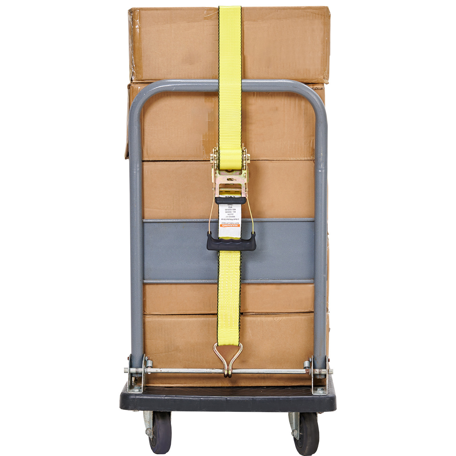 VEVOR 4 Pack Ratchet Tie Down Straps 10000 lbs 2″ x 27′ Heavy Duty Double J Hook