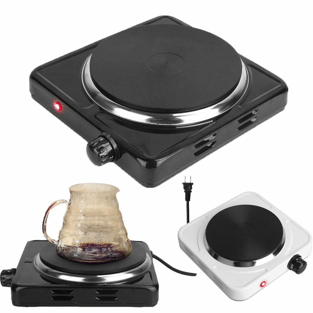 1500W Electric Burner Heating Hot Plate Stove Countertop Hotplate Adjustable