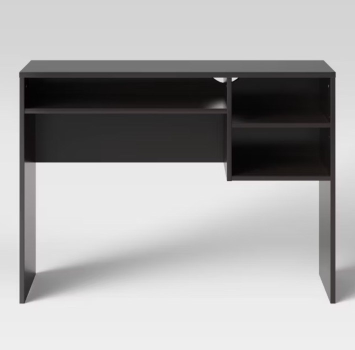 Room Essentials Writing Desk Black Wood Computer Desk Home Office Study