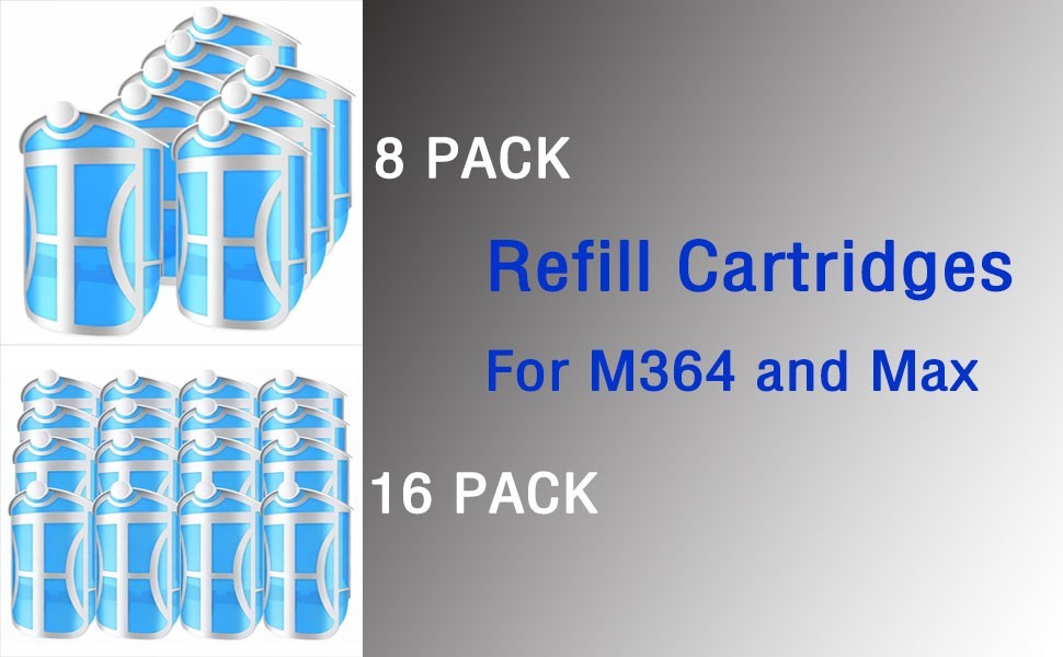 24pc Flying Insect Refill Compatible for Zevo M364 Max Flying Insect Trap Refill