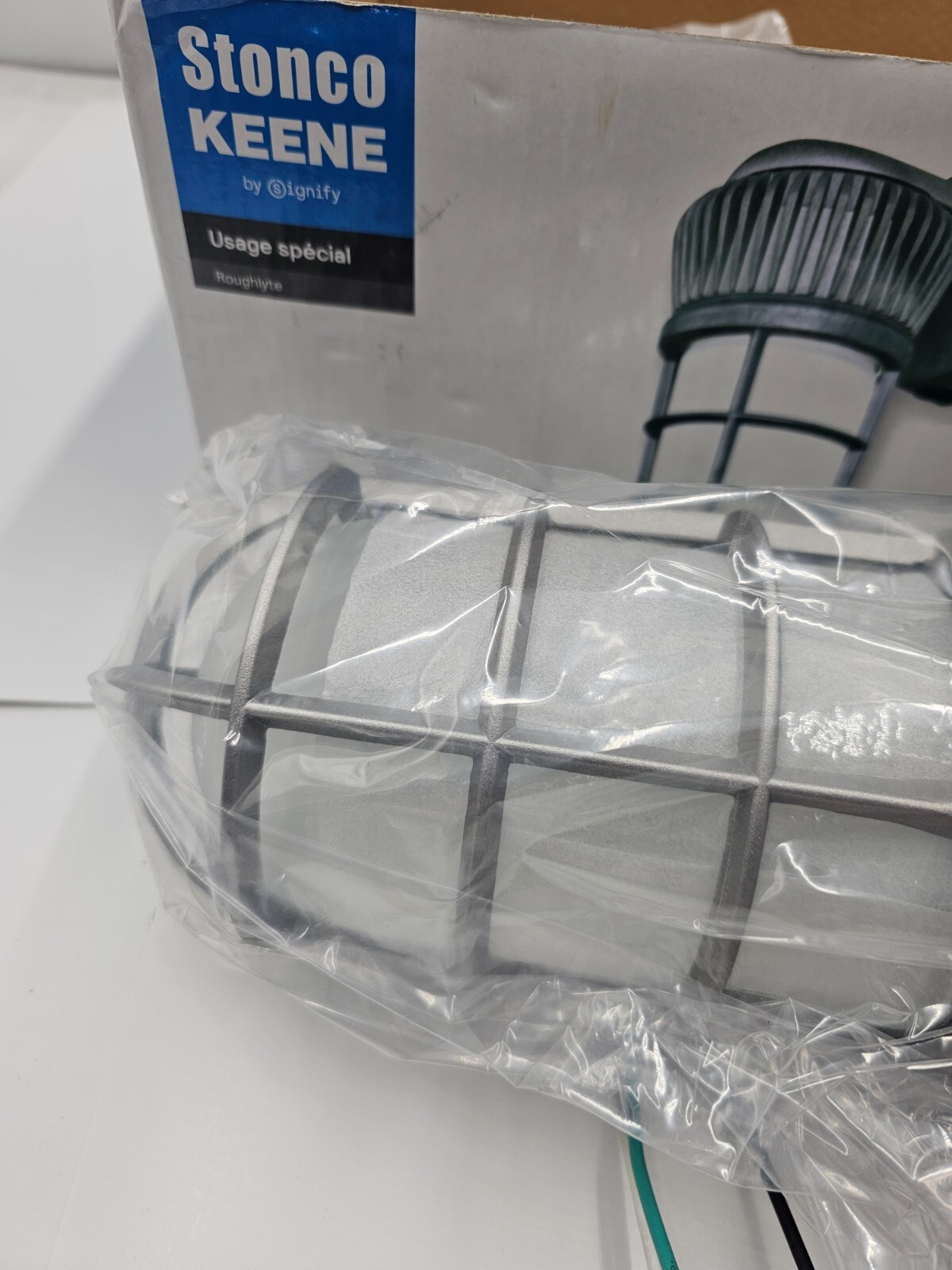 Stonco KEENE VWXL14W-NW-G1-8 Special Purpose Heat Shock Resistant Glass Globe